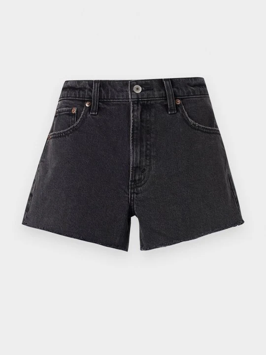 Zdjęcie produktu Szorty jeansowe Abercrombie & Fitch czarny