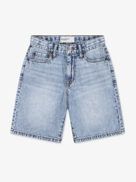 Zdjęcie produktu Szorty jeansowe Abercrombie & Fitch niebieski