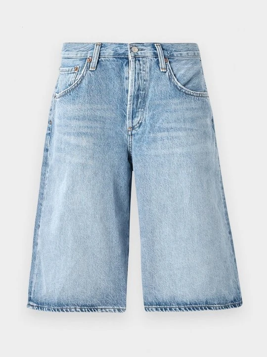 Zdjęcie produktu Szorty jeansowe Agolde jasnoniebieski denim