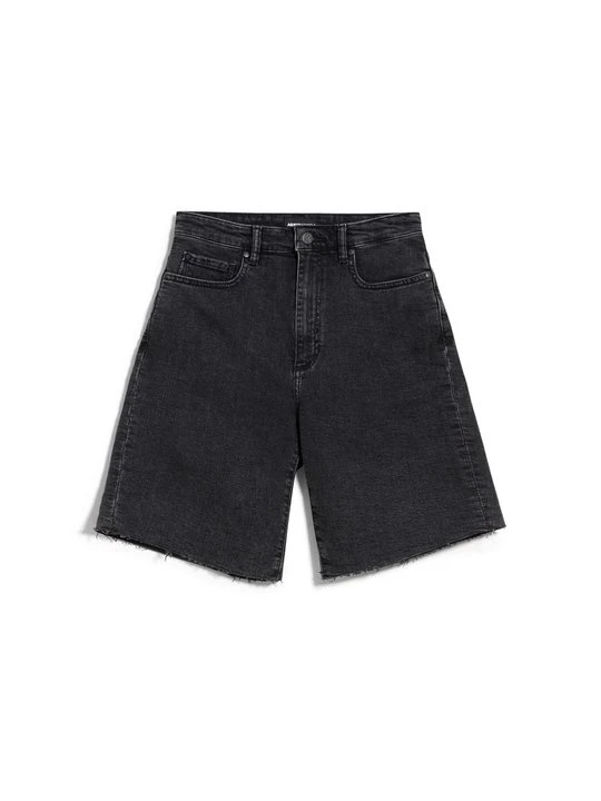 Zdjęcie produktu Szorty jeansowe ARMEDANGELS czarny melanż