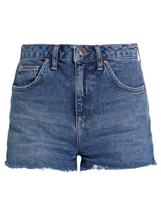 Zdjęcie produktu Szorty jeansowe BDG Urban Outfitters ciemnoniebieski