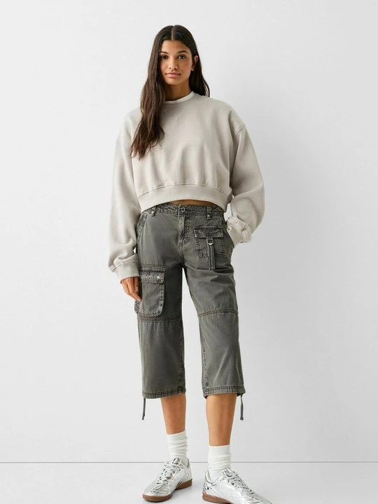 Zdjęcie produktu Szorty jeansowe Bershka