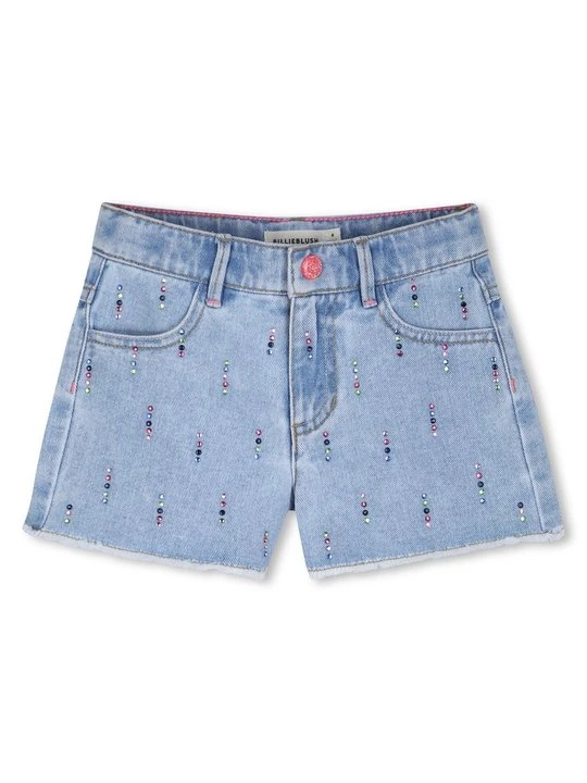Zdjęcie produktu Szorty jeansowe Billieblush niebieski denim