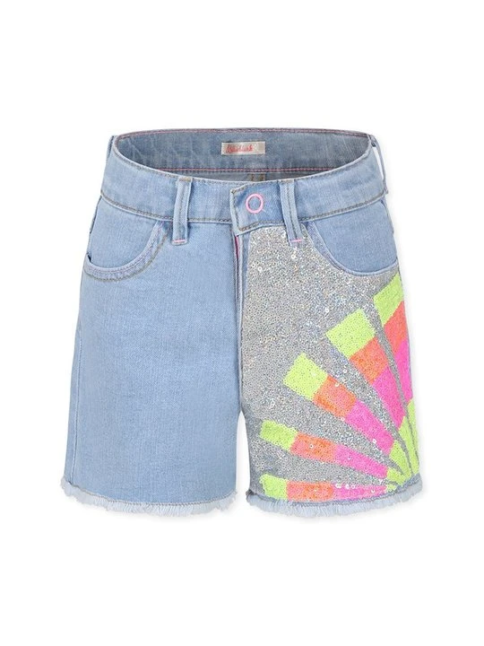 Zdjęcie produktu Szorty jeansowe Billieblush niebieski denim