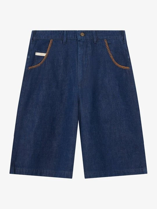 Zdjęcie produktu Szorty jeansowe BLKVIS granatowy