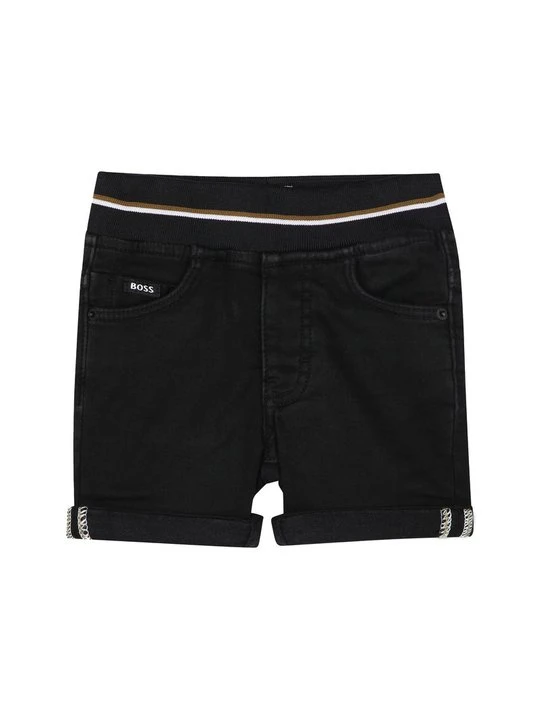 Zdjęcie produktu Szorty jeansowe Boss czarny