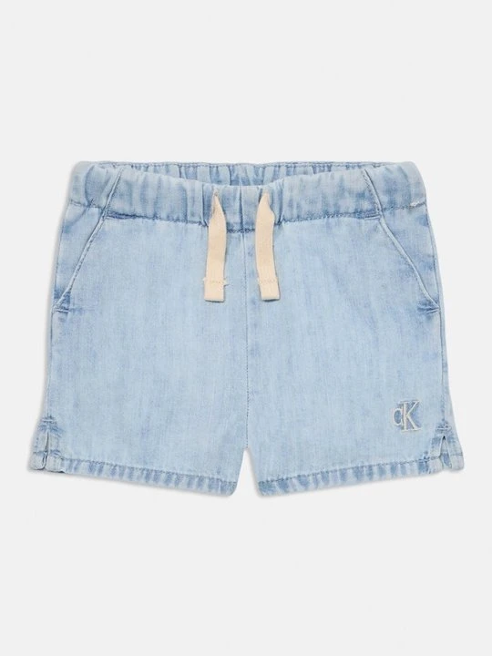 Zdjęcie produktu Szorty jeansowe Calvin Klein Jeans jasnoniebieski denim