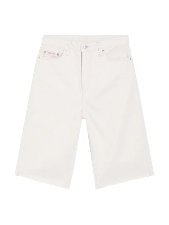 Zdjęcie produktu Szorty jeansowe Calvin Klein Jeans beżowy