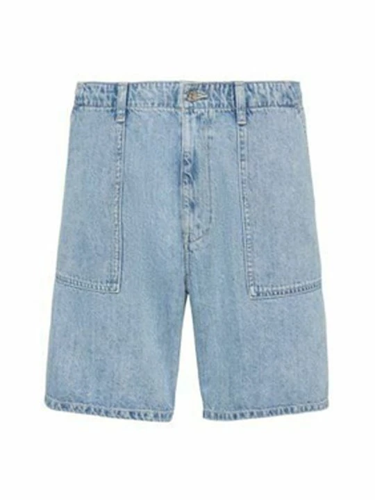 Zdjęcie produktu Szorty jeansowe Calvin Klein Jeans jasnoniebieski