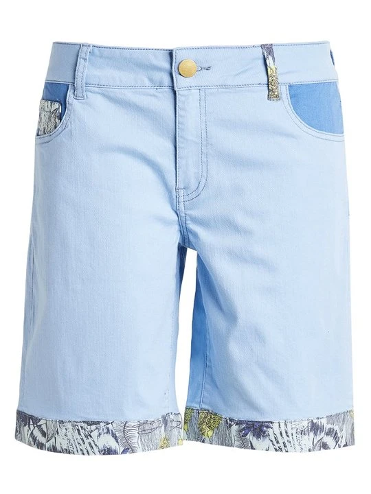 Zdjęcie produktu Szorty jeansowe Desigual jasnoniebieski
