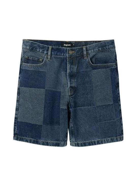 Zdjęcie produktu Szorty jeansowe Desigual granatowy
