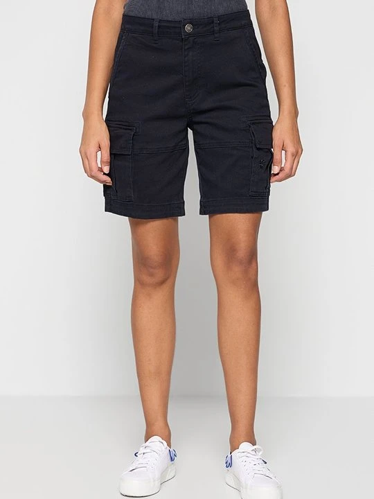 Zdjęcie produktu Szorty jeansowe Desigual granatowy