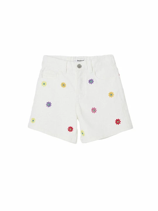 Zdjęcie produktu Szorty jeansowe Desigual biały