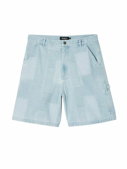 Zdjęcie produktu Szorty jeansowe Desigual niebieski
