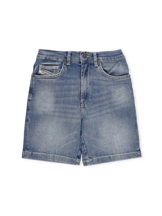 Zdjęcie produktu Szorty jeansowe Diesel niebieski denim