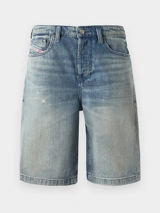 Zdjęcie produktu Szorty jeansowe Diesel niebieski denim