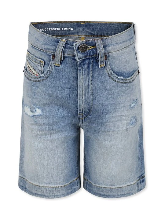 Zdjęcie produktu Szorty jeansowe Diesel niebieski denim
