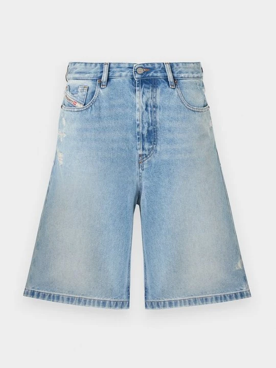 Zdjęcie produktu Szorty jeansowe Diesel niebieski denim