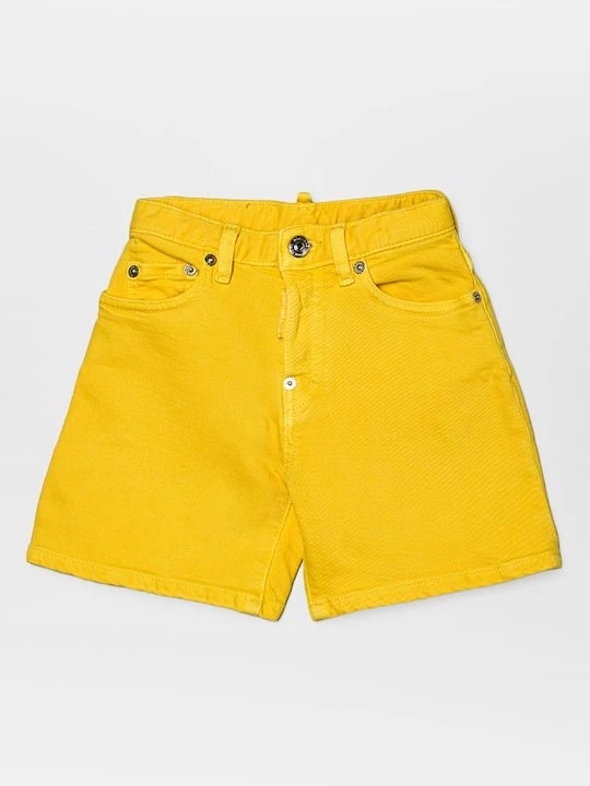 Zdjęcie produktu Szorty jeansowe Dsquared2 żółty