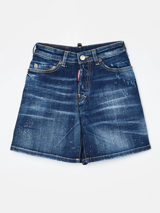 Zdjęcie produktu Szorty jeansowe Dsquared2 granatowy
