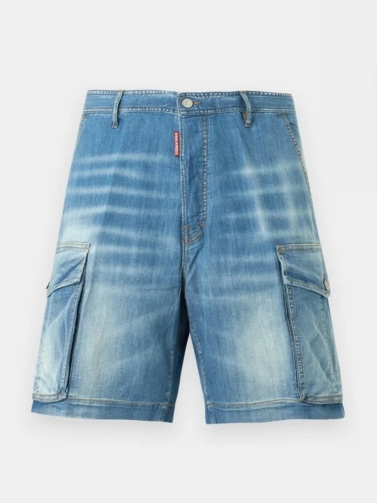 Zdjęcie produktu Szorty jeansowe Dsquared2 granatowy
