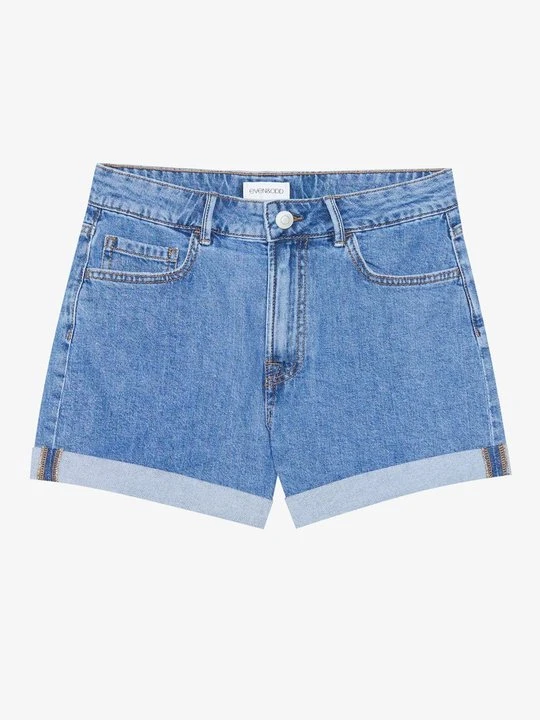 Zdjęcie produktu Szorty jeansowe Even&Odd By Zalando niebieski denim