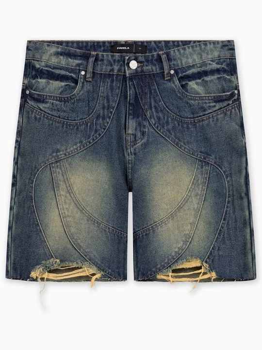 Zdjęcie produktu Szorty jeansowe FAVELA niebieski denim