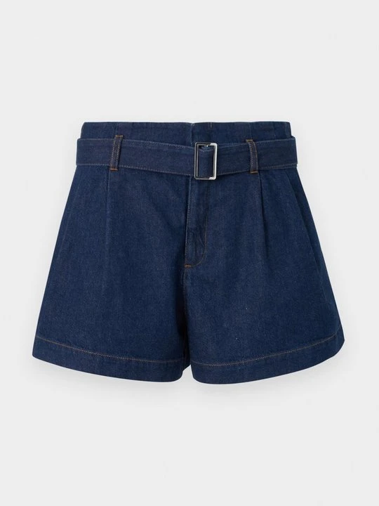 Zdjęcie produktu Szorty jeansowe Frame ciemnoniebieski