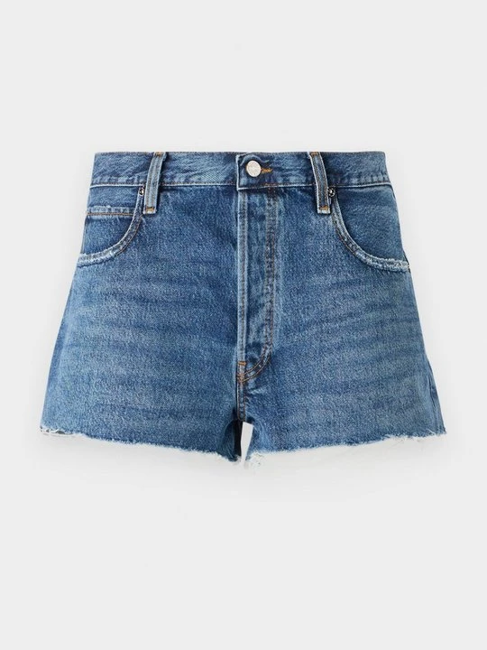 Zdjęcie produktu Szorty jeansowe Frame granatowy