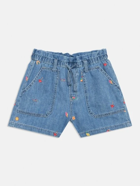 Zdjęcie produktu Szorty jeansowe GAP niebieski denim