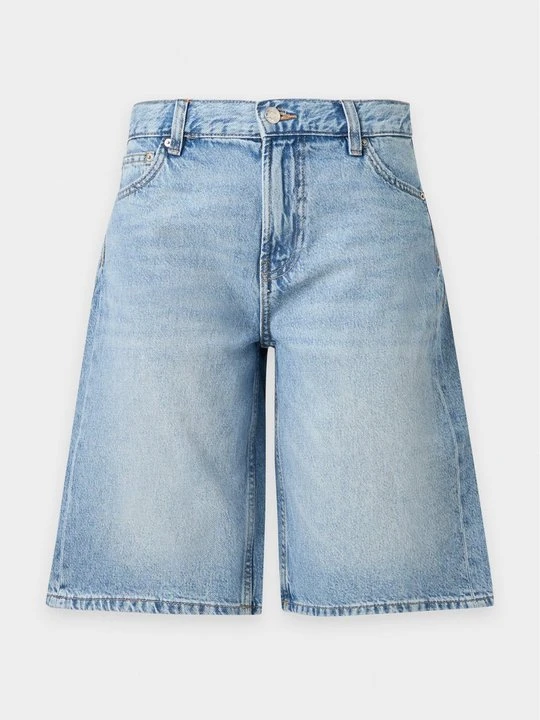 Zdjęcie produktu Szorty jeansowe Gina Tricot niebieski