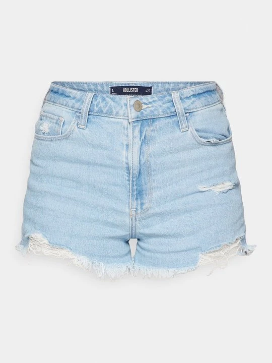Zdjęcie produktu Szorty jeansowe Hollister Co. niebieski denim