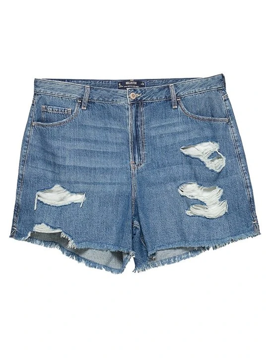 Zdjęcie produktu Szorty jeansowe Hollister Co. niebieski