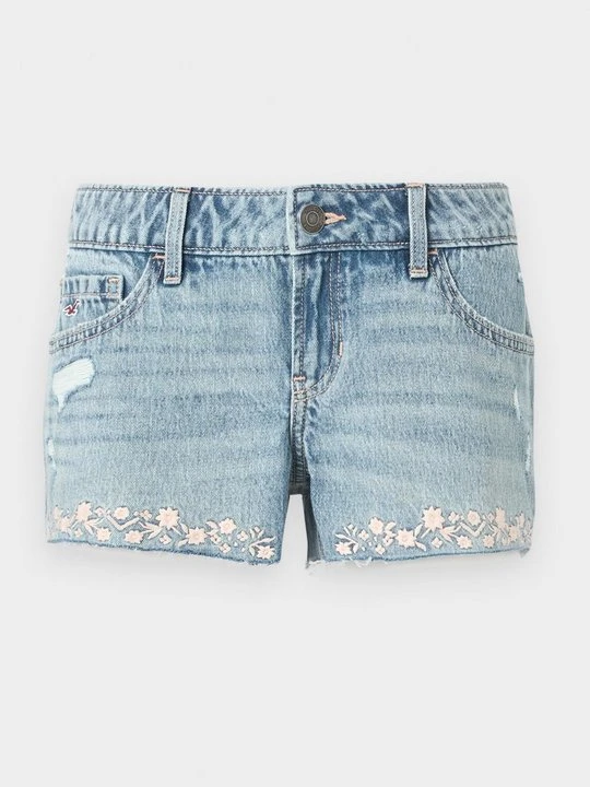 Zdjęcie produktu Szorty jeansowe Hollister Co. niebieski denim