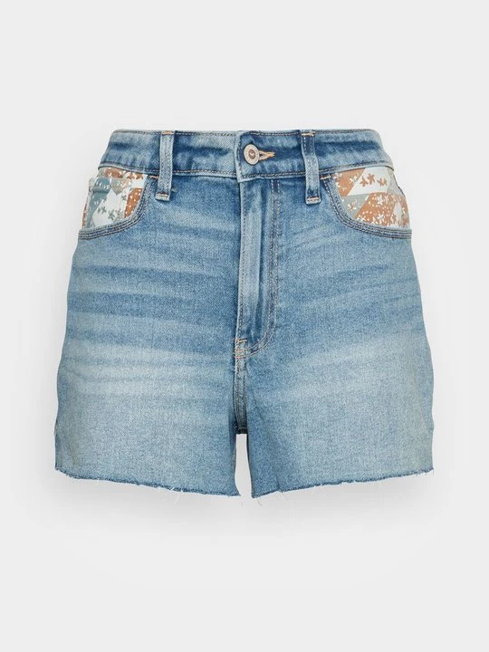 Zdjęcie produktu Szorty jeansowe Hollister Co. niebieski denim