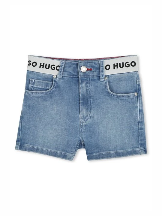 Zdjęcie produktu Szorty jeansowe Hugo niebieski denim