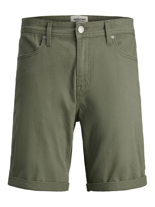 Zdjęcie produktu Szorty jeansowe Jack&Jones ciemnozielony