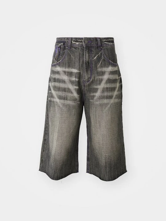 Zdjęcie produktu Szorty jeansowe Jaded London czarny