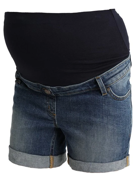Zdjęcie produktu Szorty jeansowe JoJo Maman Bébé jasnoniebieski denim