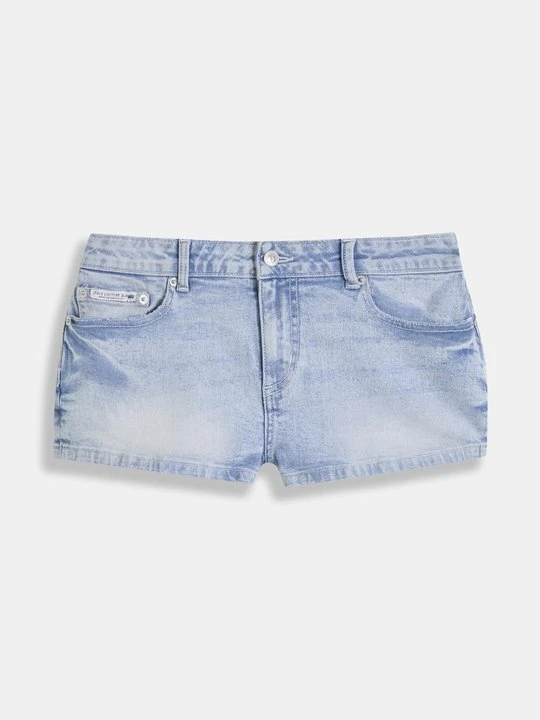 Zdjęcie produktu Szorty jeansowe Juicy Couture jasnoniebieski