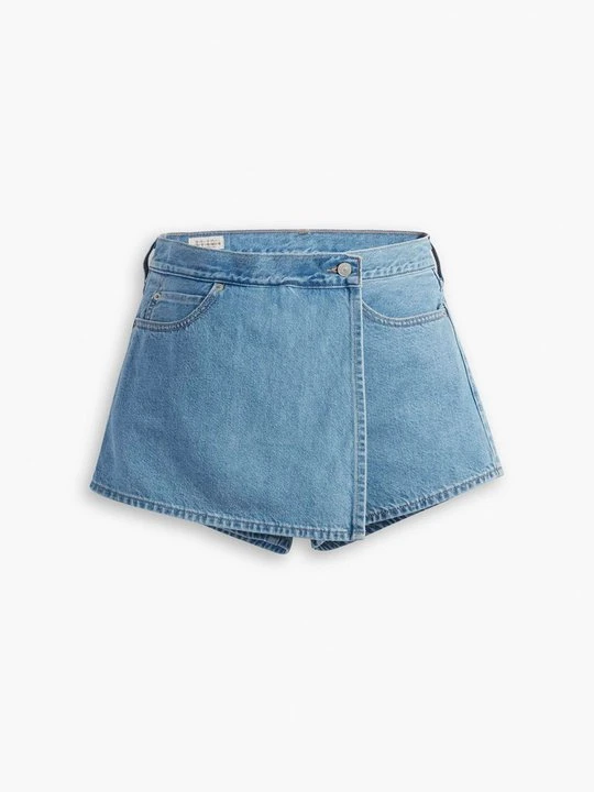 Zdjęcie produktu Spódnico-spodenki Levi's jasnoniebieski denim