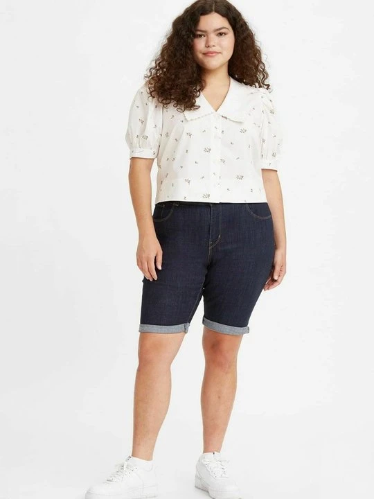 Zdjęcie produktu Szorty jeansowe Levi's granatowy melanż