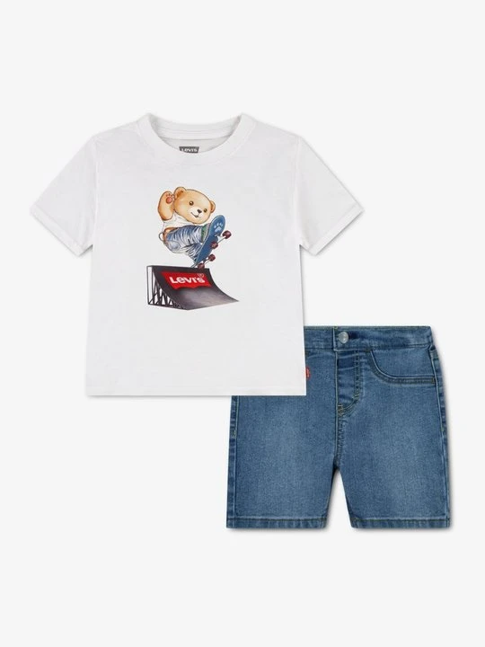 Zdjęcie produktu Szorty jeansowe Levi's biały