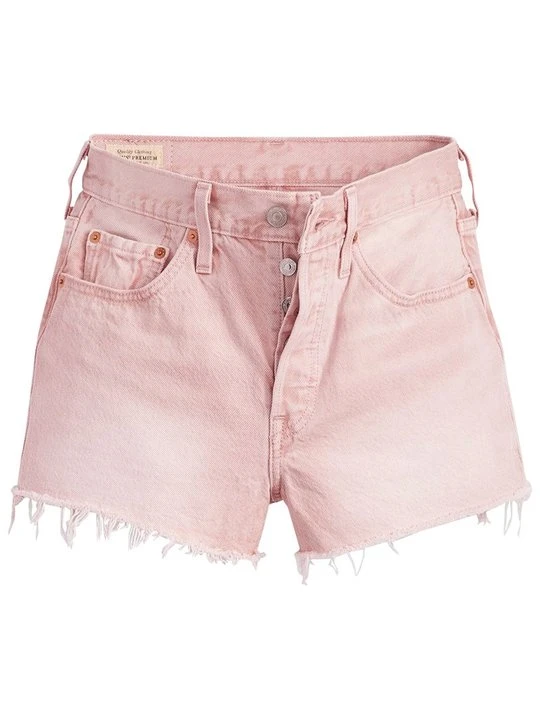 Zdjęcie produktu Szorty jeansowe Levi's różowy melanż