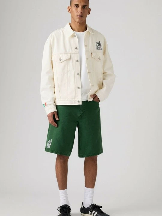 Zdjęcie produktu Szorty jeansowe Levi's zielony melanż