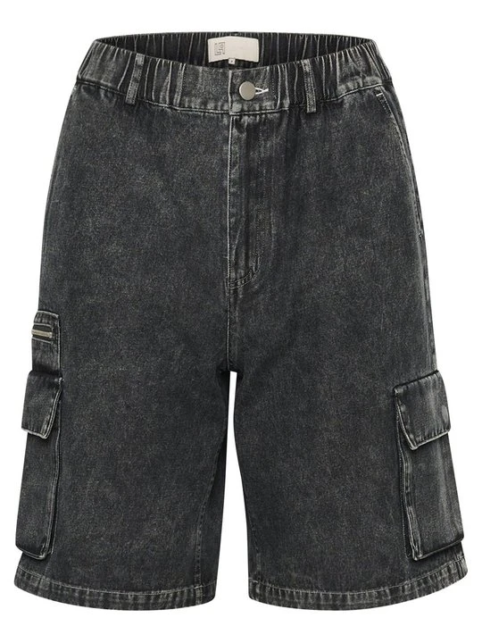 Zdjęcie produktu Szorty jeansowe Lounge Nine przecierany denim