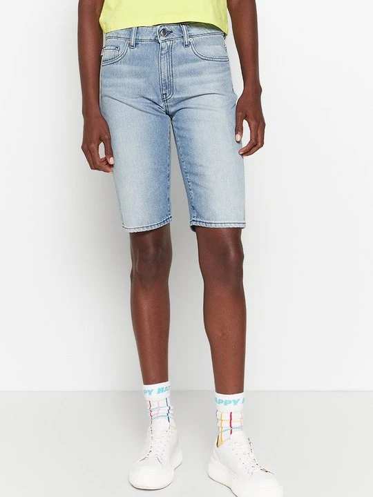 Zdjęcie produktu Szorty jeansowe LOVE MOSCHINO jasnoniebieski