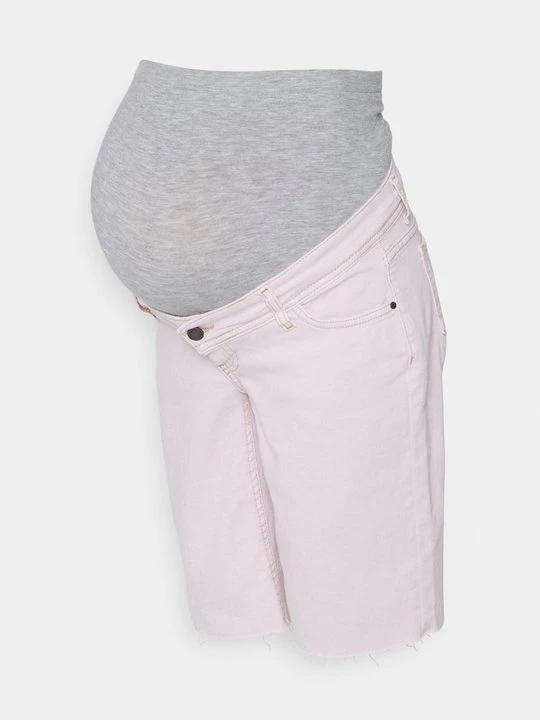 Zdjęcie produktu Szorty jeansowe Mamalicious różowy