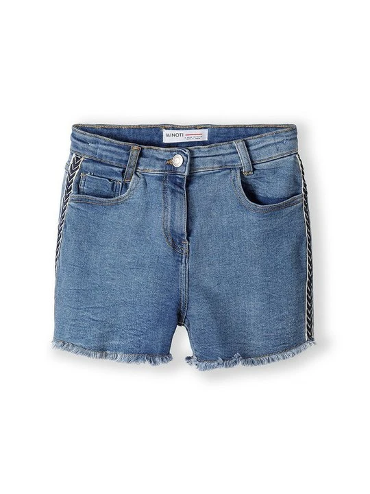 Zdjęcie produktu Szorty jeansowe MINOTI niebieski denim