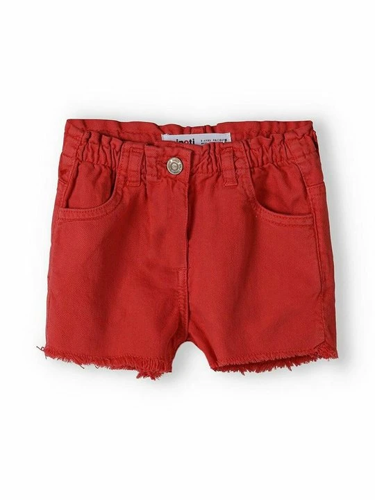 Zdjęcie produktu Szorty jeansowe MINOTI czerwony